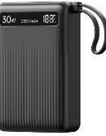 F 09 - 30 Watt 20 000 mAh DAHİLİ KABLOLU HIZLI ŞARJ POWERBANK